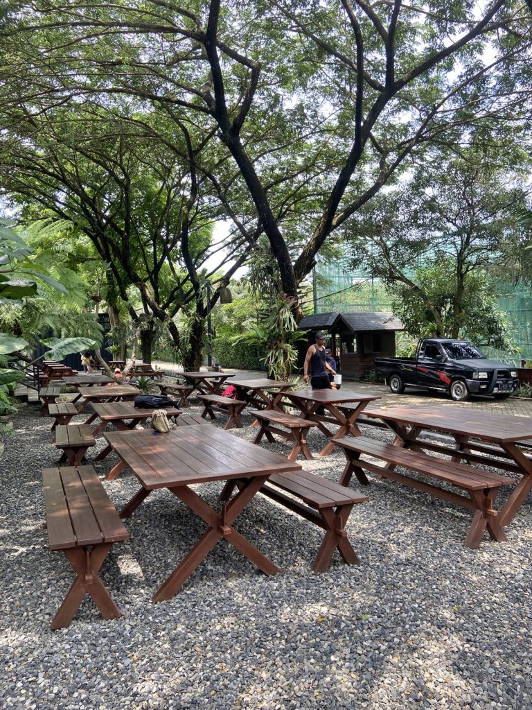 Meja Kursi Cafe Outdoor Minimalis